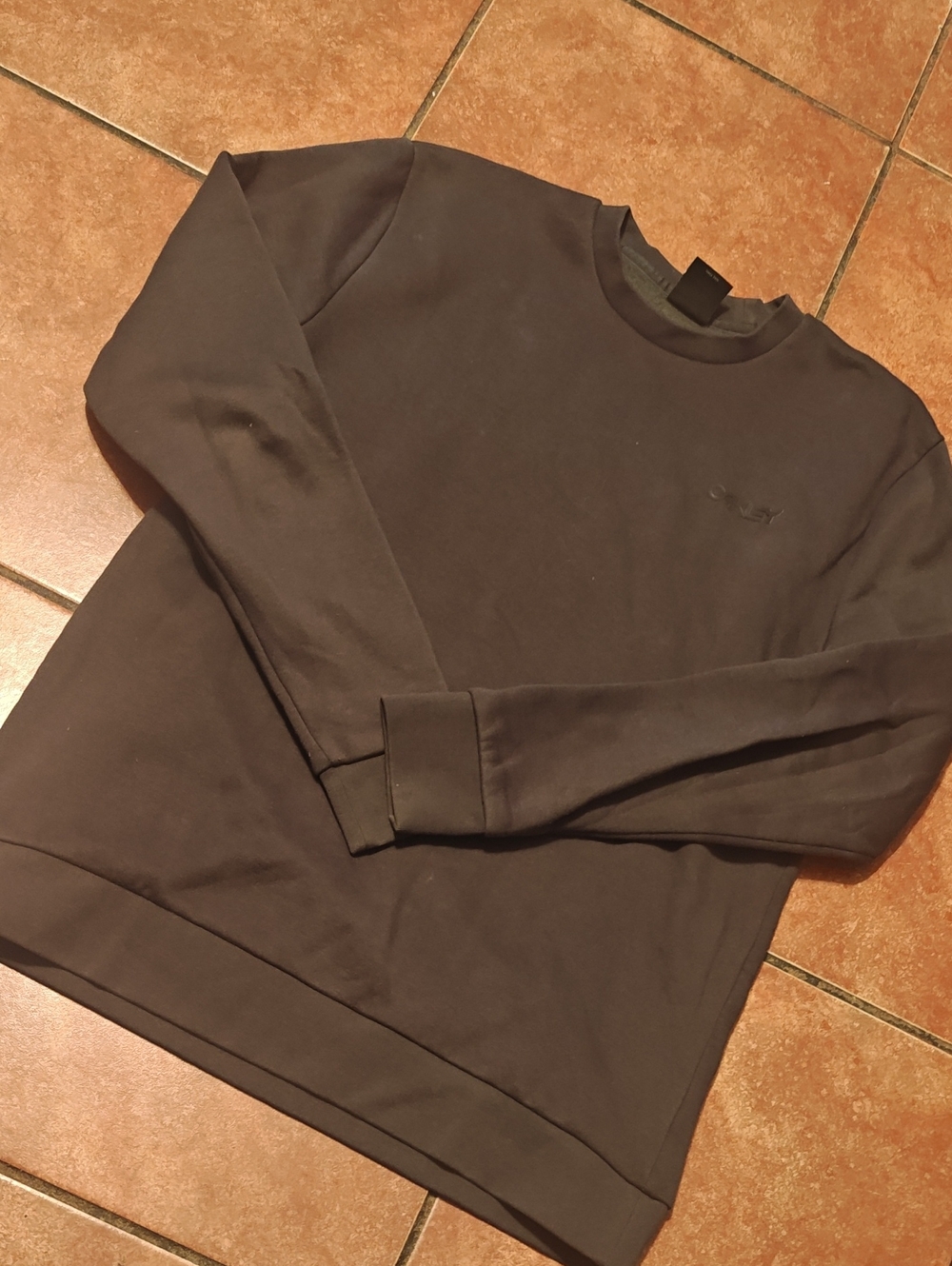 Oakley Men's Crewneck Sweater in Dark Brown